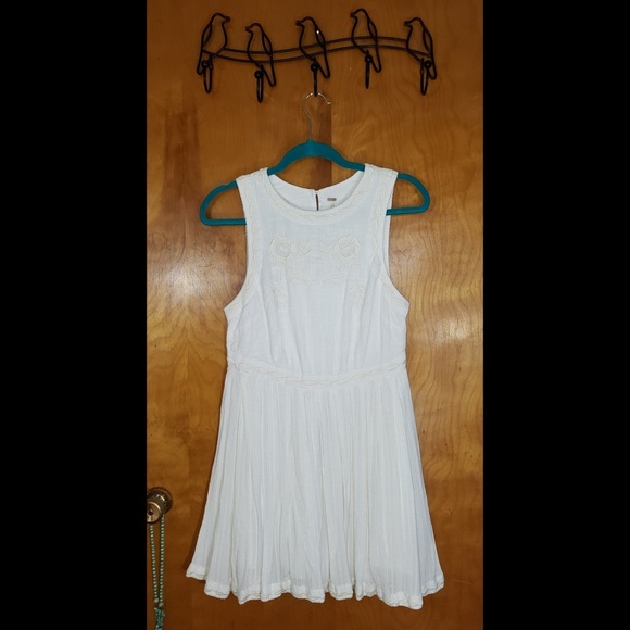 Free People Dresses & Skirts - Free People Birds of a Feather White Dress